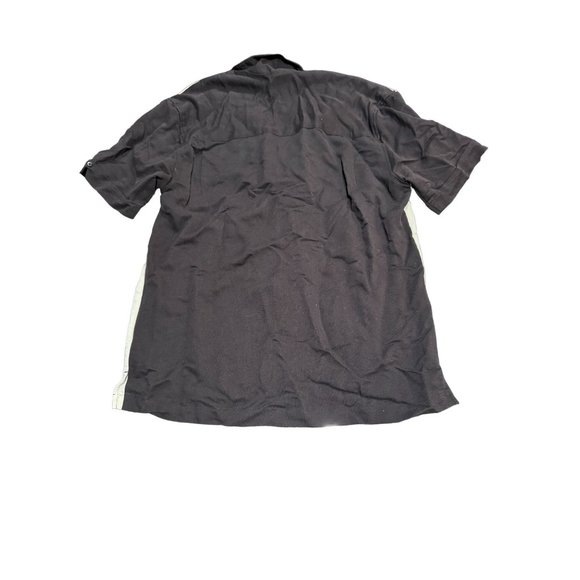 CUBAVERA BLACK AND WHITE BUTTON DOWN SHORT SIZE SMALL | W1 - Picture 5 of 5